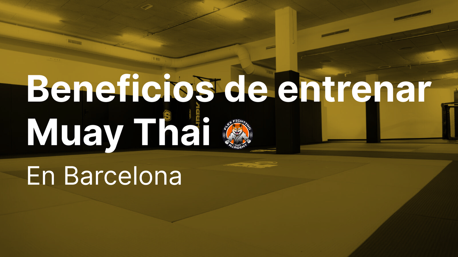 Beneficios Muay Thai Barcelona
